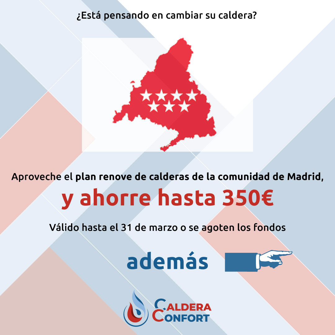 Plan renove de calderas de la Comunidad de Madrid